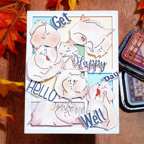 Inlovearts Lovely Hamster Cutting Dies