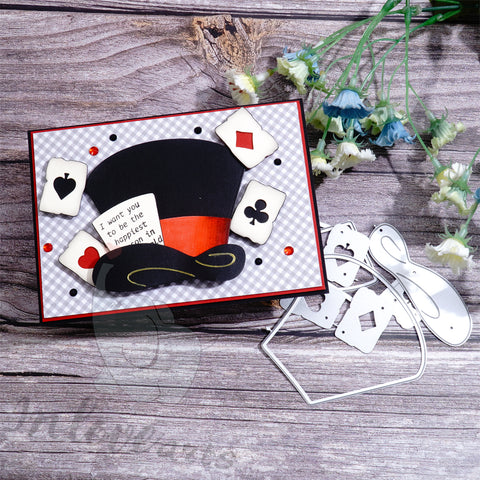 Inlovearts Magic Hat Cutting Dies