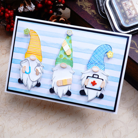 Inlovearts Medical Gnome Cutting Dies