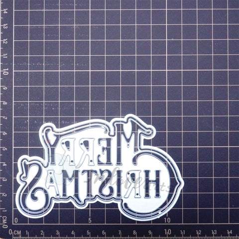 Inlovearts "Merry Christmas" Word Cutting Dies