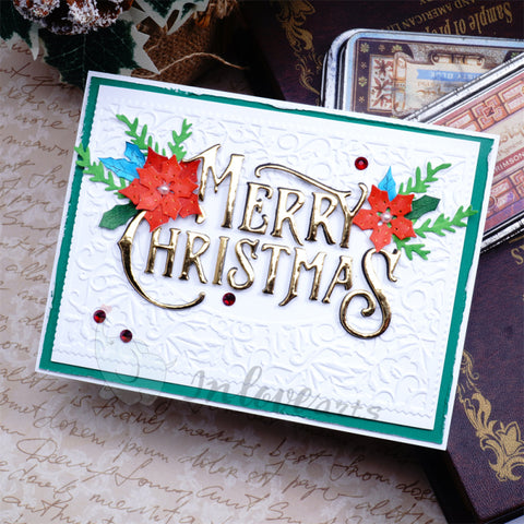 Inlovearts "Merry Christmas" Word Cutting Dies