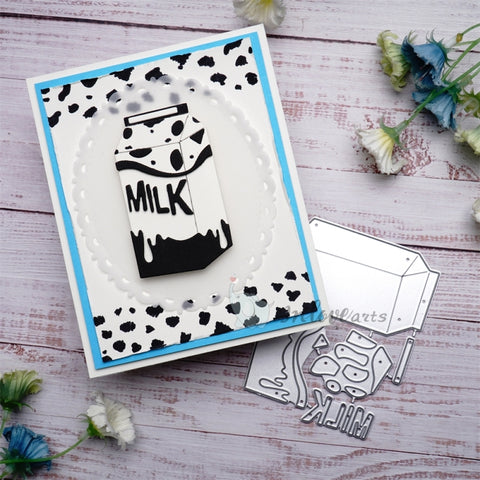 Inlovearts Milk Carton Cutting Dies