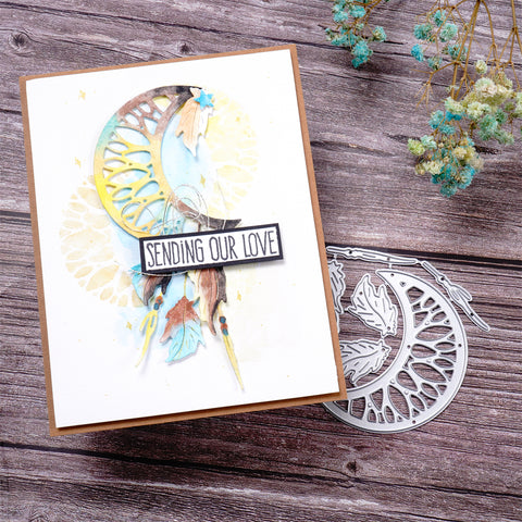 Inlovearts Moon Dreamcatcher Cutting Dies