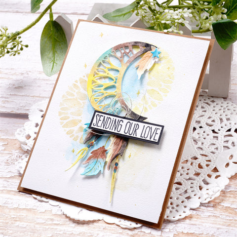 Inlovearts Moon Dreamcatcher Cutting Dies
