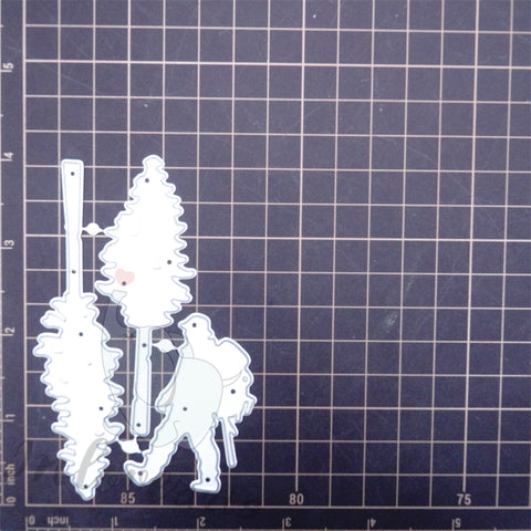 Inlovearts Mountain Climber Cutting Dies