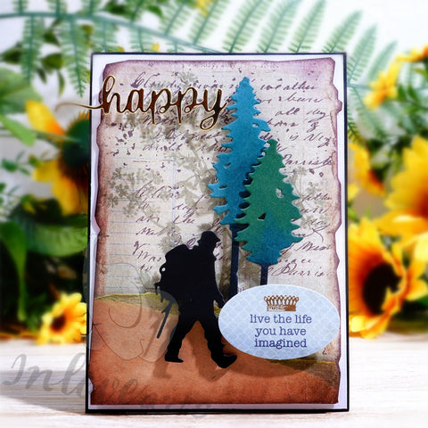 Inlovearts Mountain Climber Cutting Dies