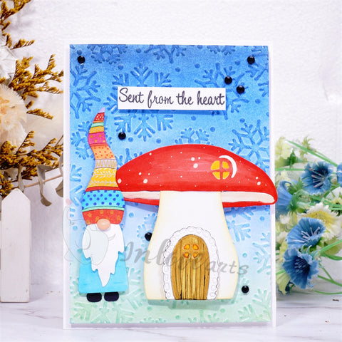Inlovearts Mushroom House Cutting Dies