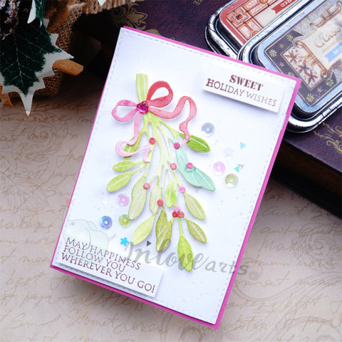 Inlovearts Olive Branch Cutting Dies
