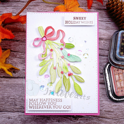 Inlovearts Olive Branch Cutting Dies