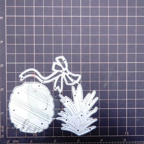 Inlovearts Pineapple with Bowknot Cutting Dies