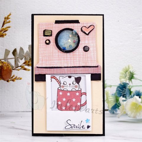 Inlovearts Polaroid Camera Cutting Dies