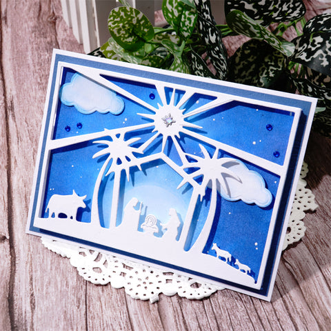 Inlovearts Prayer Background Board Cutting Dies