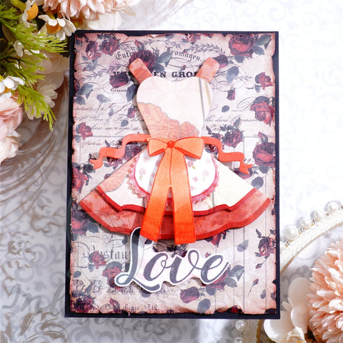Inlovearts Pretty Dress Cutting Dies