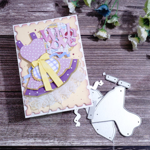 Inlovearts Pretty Dress Cutting Dies