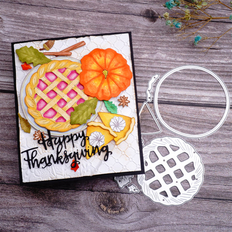 Inlovearts Pumpkin Pie Cutting Dies