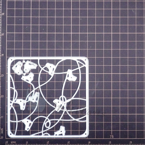 Inlovearts Roller Skates Background Board Cutting Dies