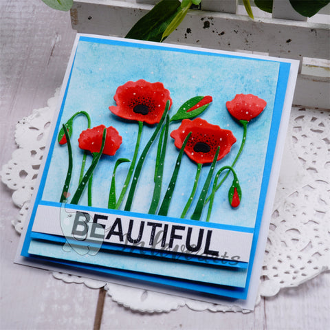 Inlovearts Roses Cutting Dies