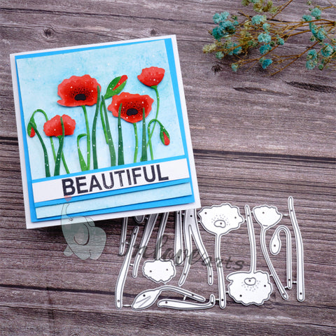 Inlovearts Roses Cutting Dies