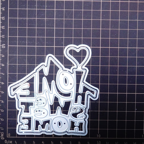 Inlovearts SWEET HOME Word Cutting Dies