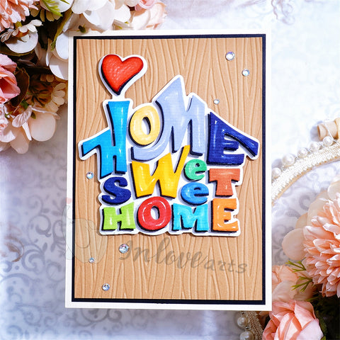 Inlovearts SWEET HOME Word Cutting Dies