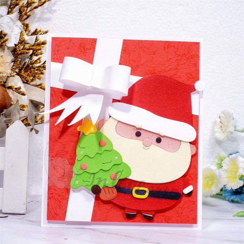 Inlovearts Santa Claus and Christmas Tree Cutting Dies