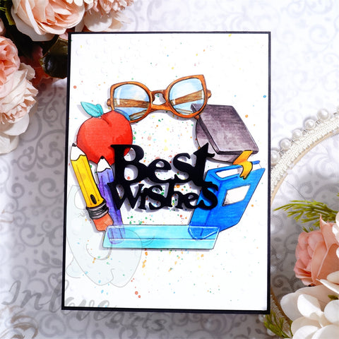 Inlovearts School Theme Border Cutting Dies