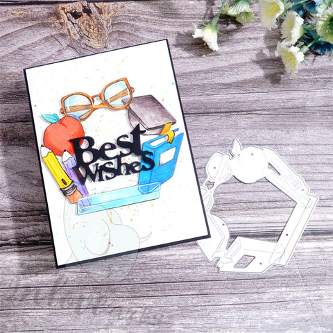 Inlovearts School Theme Border Cutting Dies