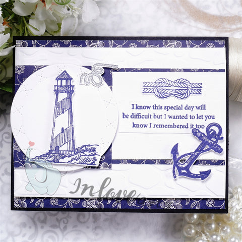 Inlovearts Sea Tools Clear Stamps