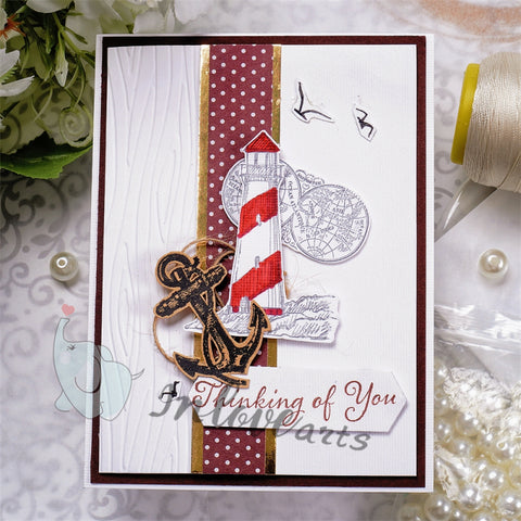 Inlovearts Sea Tools Clear Stamps