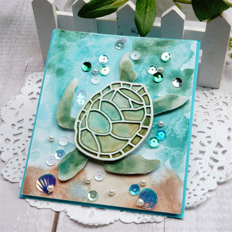 Inlovearts Sea Turtle Cutting Dies