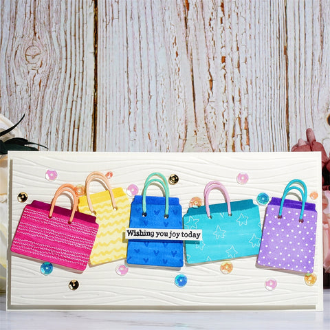 Inlovearts Shopping Bags Cutting Dies