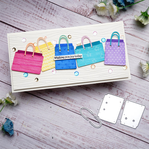 Inlovearts Shopping Bags Cutting Dies