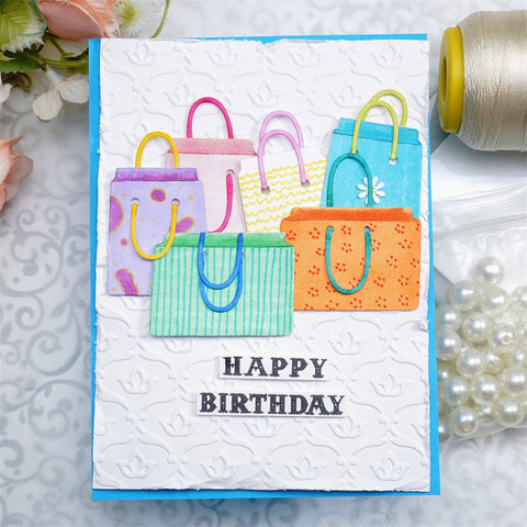 Inlovearts Shopping Bags Cutting Dies