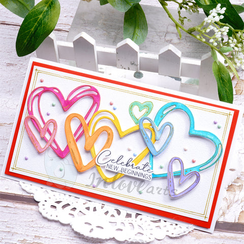 Inlovearts Simple Heart Cutting Dies