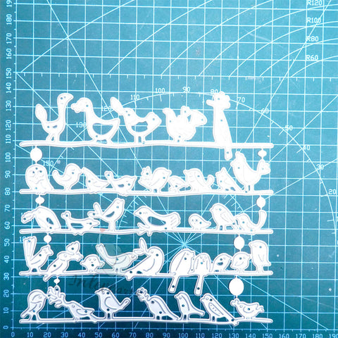 Inlovearts Singing Birds on the Tree Cutting Dies