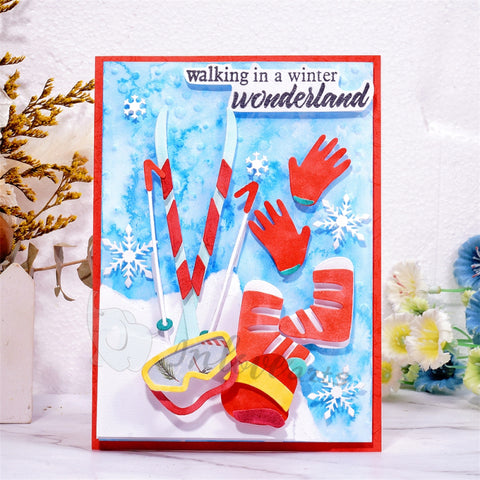 Inlovearts Ski Tools Cutting Dies