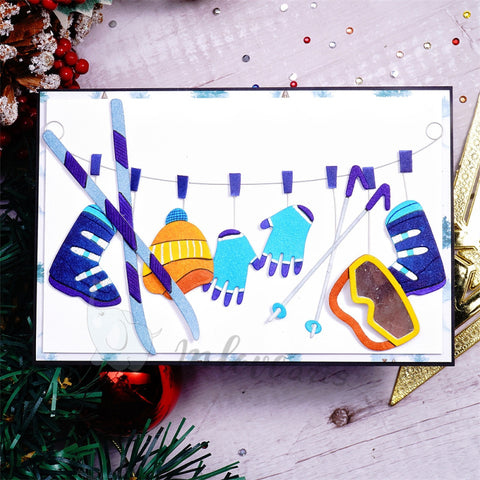 Inlovearts Ski Tools Cutting Dies