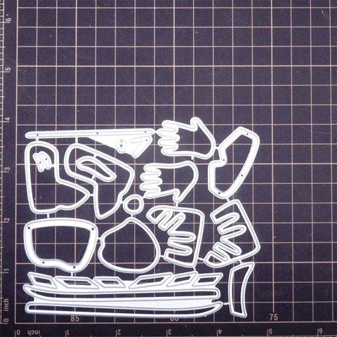 Inlovearts Ski Tools Cutting Dies