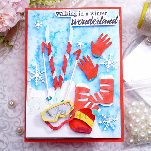 Inlovearts Ski Tools Cutting Dies