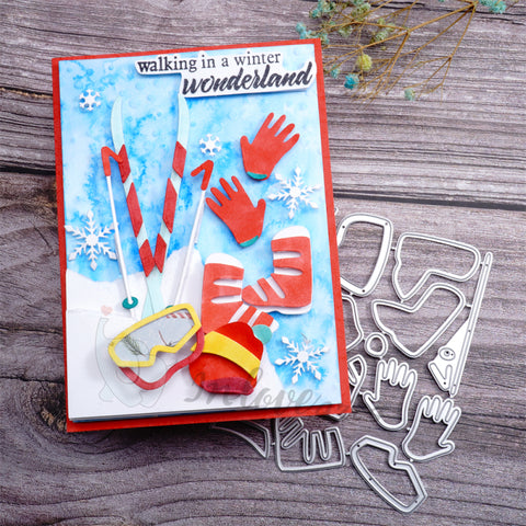 Inlovearts Ski Tools Cutting Dies