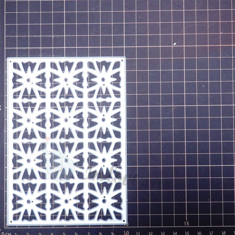Inlovearts Small Grid Background Board Cutting Dies