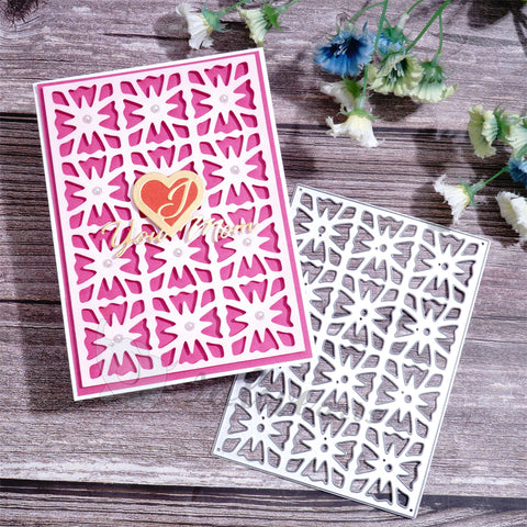 Inlovearts Small Grid Background Board Cutting Dies