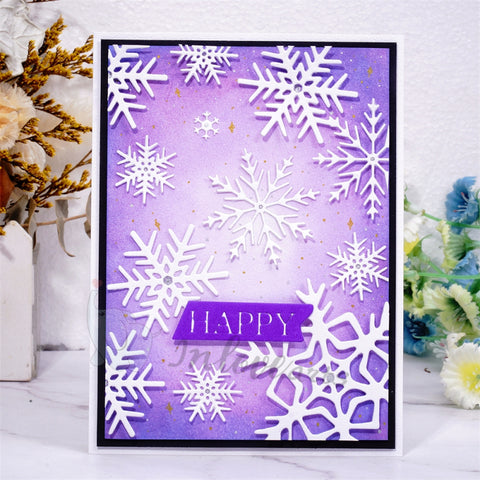 Inlovearts Snowflake Frame Cutting Dies