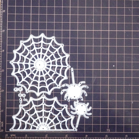 Inlovearts Spider Web Border Cutting Dies