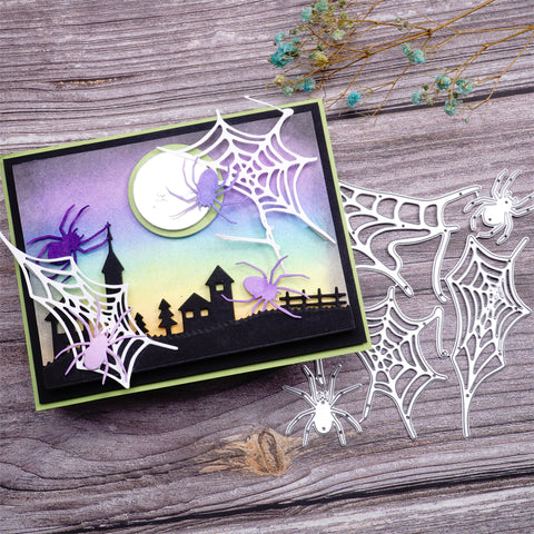 Inlovearts Spider Web Cutting Dies
