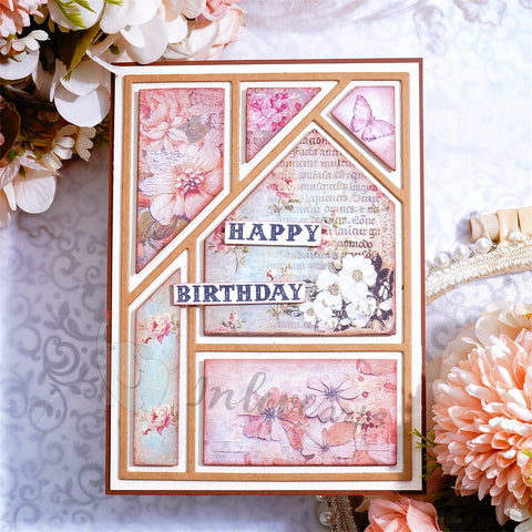 Inlovearts Split Background Board Cutting Dies