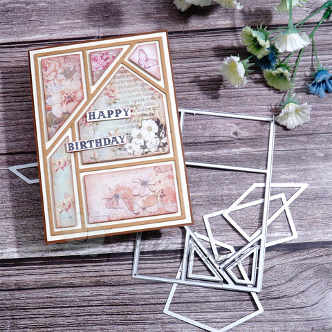 Inlovearts Split Background Board Cutting Dies