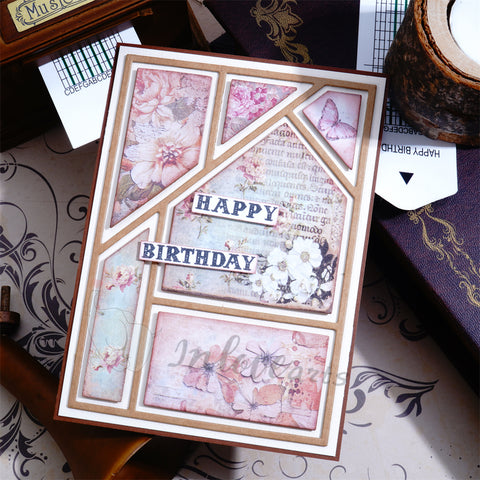 Inlovearts Split Background Board Cutting Dies