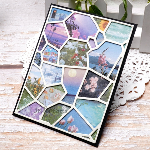 Inlovearts Split Pattern Background Board Cutting Dies