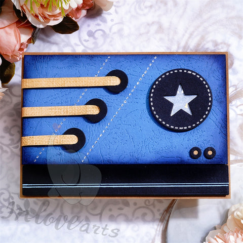 Inlovearts Sports Shoes Border Cutting Dies